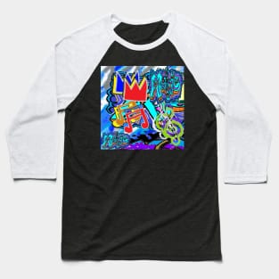 graffiti images doodle Baseball T-Shirt